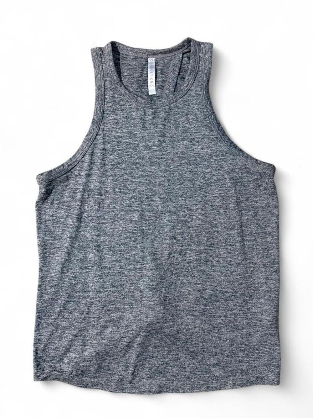 Fabletics Women's Heather Gray Racerback Tank